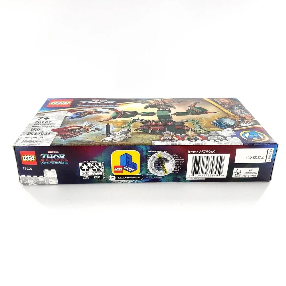LEGO Super Heroes: Attack on New Asgard (76207) Brand New Factory Sealed